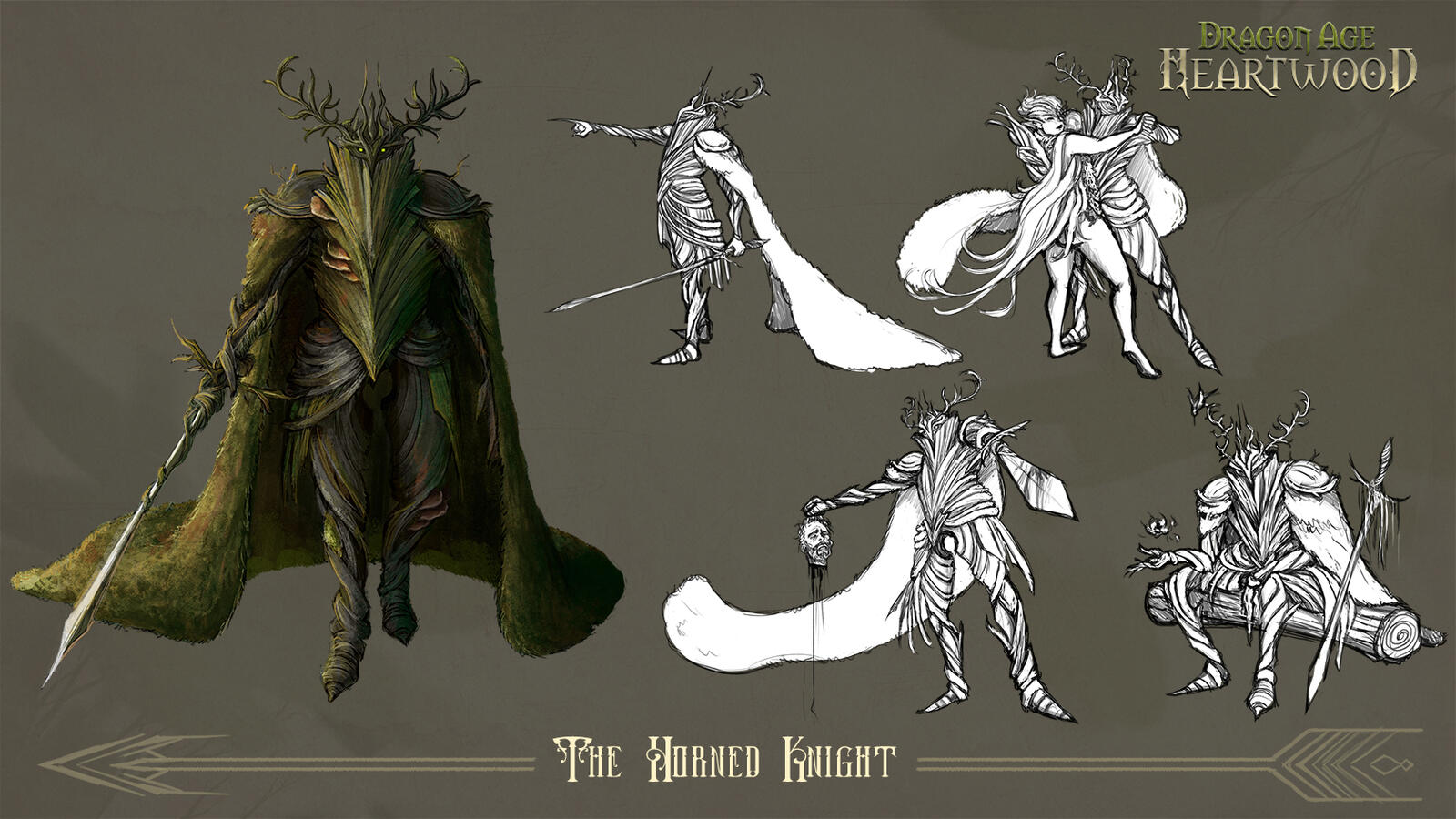 Poses of the Horned Knight