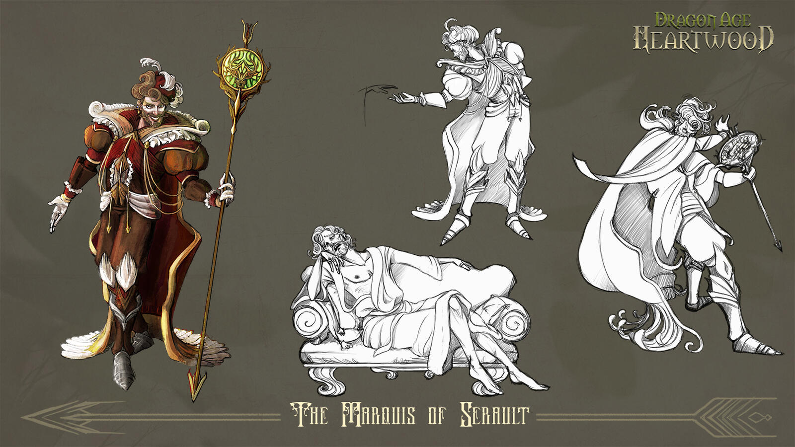 Poses of the Marquis