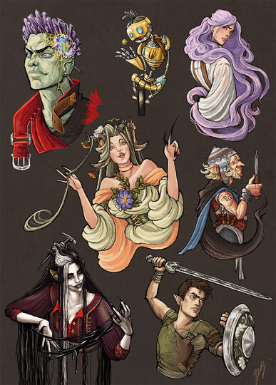 Bell's Hells - Critical Role fanart