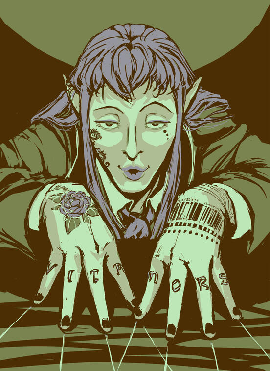 Damian Vadoma - Critical Role Fanart