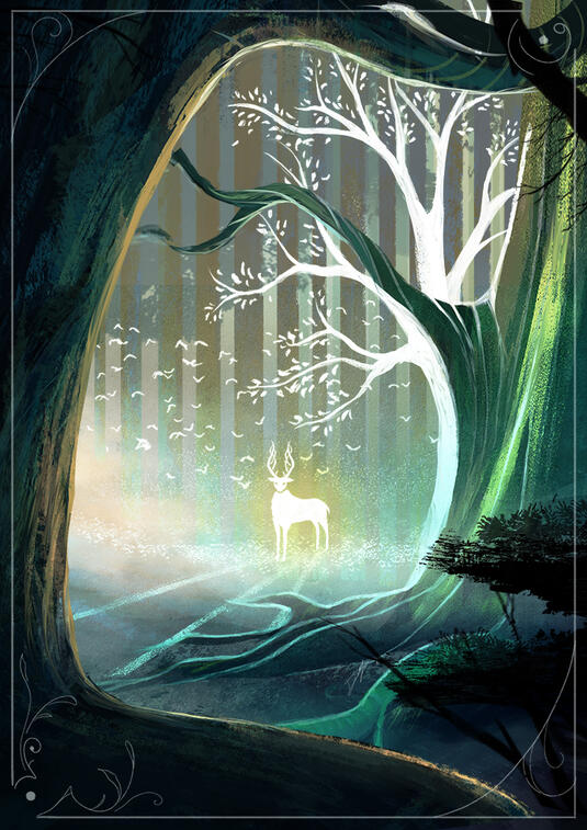 Illustration based on a personal Concept Art